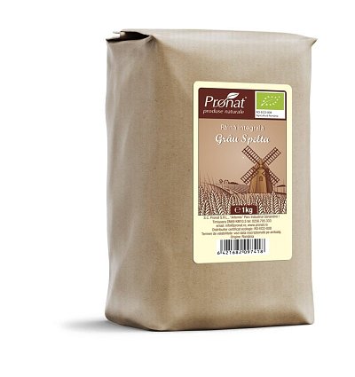 Faina integrala de grau spelta bio, 1kg