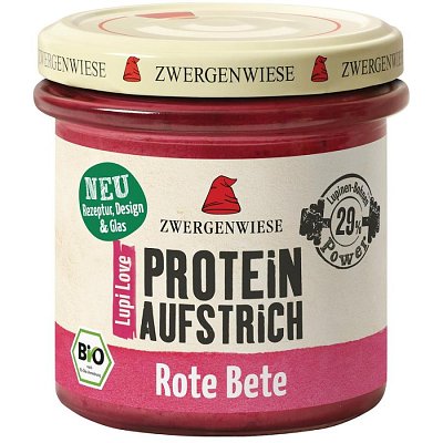 Crema tartinabila proteica bio cu sfecla rosie - 135 g