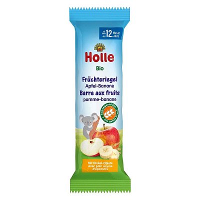 Baton bio cu mar si banana pentru copii 12 luni - 25 g