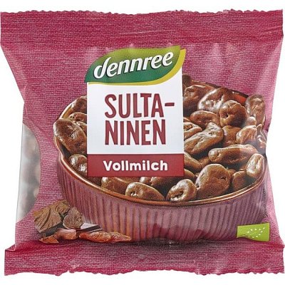 Stafide bio in ciocolata cu lapte - 100 g