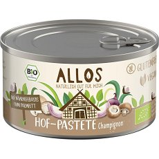 Pate vegetal bio cu ciuperci champinion fara gluten - 125 g