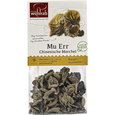 Ciuperci urechi de lemn deshidratate Mu Err, eco - 30 g
