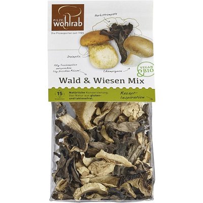Mix de ciuperci salbatice deshidratate, eco - 30 g