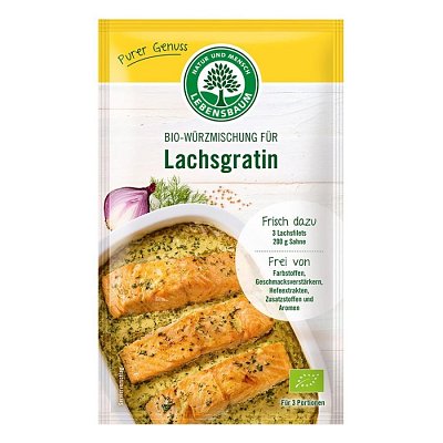 Condiment bio pentru gratinat somon - 20 g