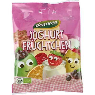 Jeleuri cu iaurt si fructe ecologice - 90 g