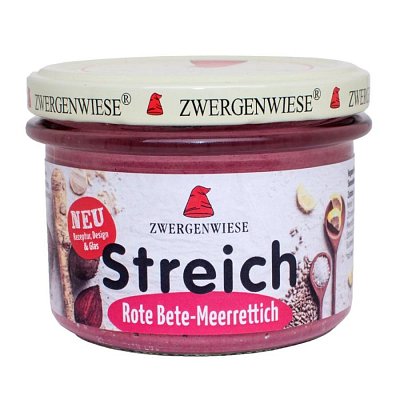 Pate vegetal cu sfecla rosie si hrean fara gluten - 180 g