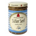 Mustar bio dulce cu seminte de mustar, 160ml