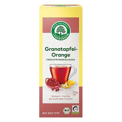 Ceai de rodie cu portocala bio - 40 g