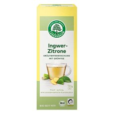Ceai verde cu ghimbir si lamaie 20 plicuri, eco - 40 g