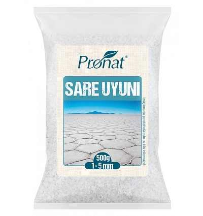 Sare uyuni grunjoasa 1-5mm, 500g