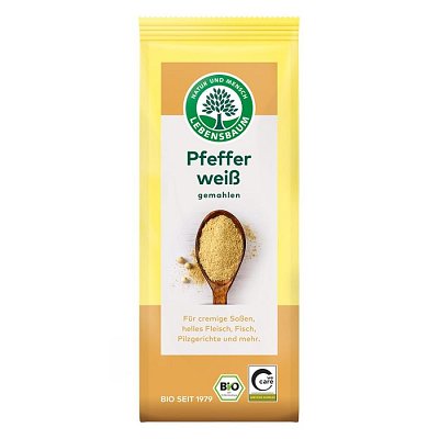 Piper alb macinat ecologic - 50 g