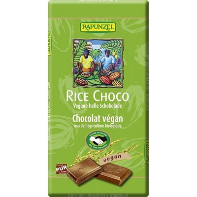 Ciocolata vegana cu orez bio - 100 g