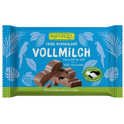 Ciocolata bio cristallino cu lapte integral hih - 100 g