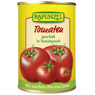 Tomate bio cojite la conserva - 400 g