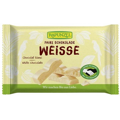 Ciocolata bio alba cristallino hih - 100 g