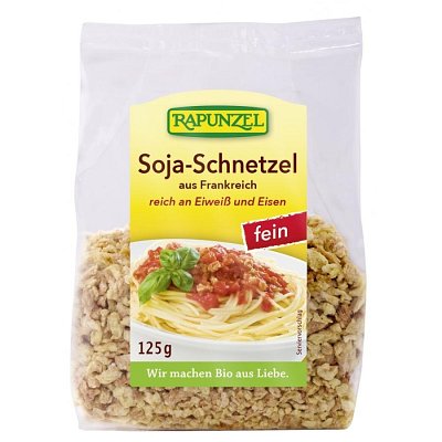 Soia bio fina bucati - 125 g