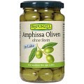 Masline amphissa bio verzi fara samburi in saramura - 315 g