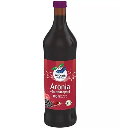 Suc bio pur de aronia cu rodie 700ml aronia