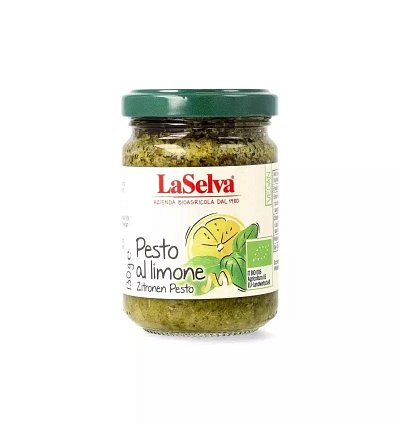 Pesto cu lamaie bio, 130g