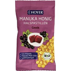 Dropsuri bio cu propolis coacaze si miere de Manuka 250 fara gluten - 30 g
