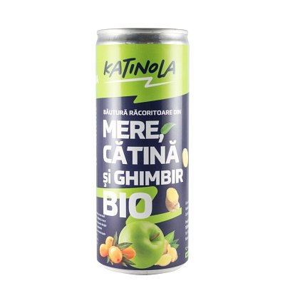 ECO/BIO Suc energizant dcu catina mere si ghimbir 200ml