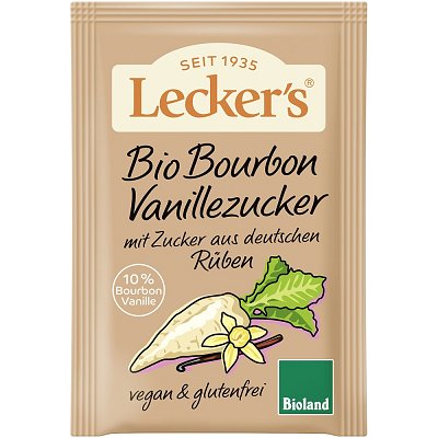 Zahar bio de sfecla vanilat cu vanilie Bourbon - 24 g