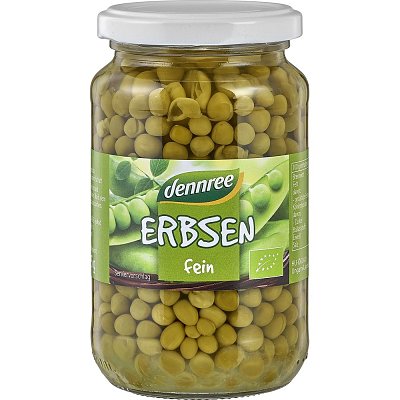 Mazare fina la borcan, eco - 350 g