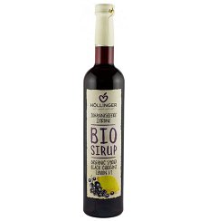 Sirop bio din coacaze negre cu lamaie, 500ml