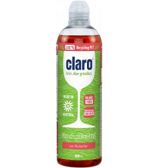 DETERGENT LICHID ECOLOGIC PENTRU SPALAREA MANUALA A VASELOR, CU RUBARBA, 500 ML