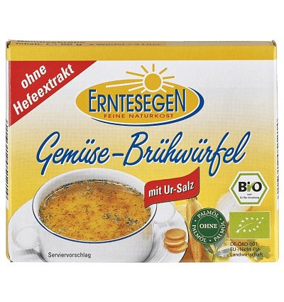 Cuburi pentru supa de legume bio 66g