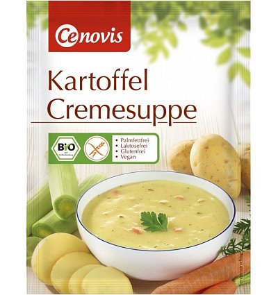 Supa crema bio de cartofi, 48g