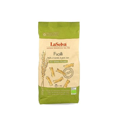 Fusilli bio din grau dur, 500 g