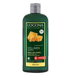 Sampon bio pentru volum cu bere si miere, 250 ml