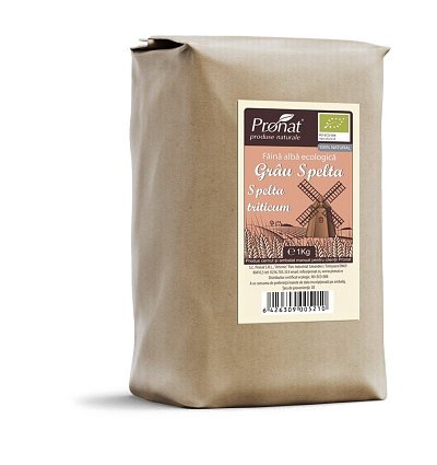 Faina alba bio de grau spelta (spelta triticum) 1kg
