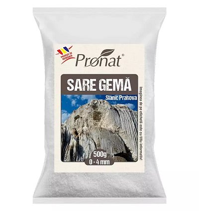 Sare alimentara slanic prahova, gema 0-4, 500g
