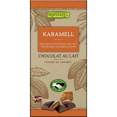 Ciocolata cu lapte si crema de caramel - 100 g
