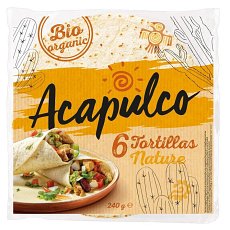 ECO/BIO Tortilla Wraps 6buc, 240gr