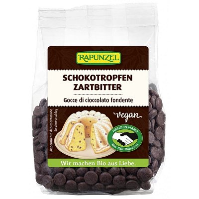 Picaturi de ciocolata delicat amaruie hih - 100 g
