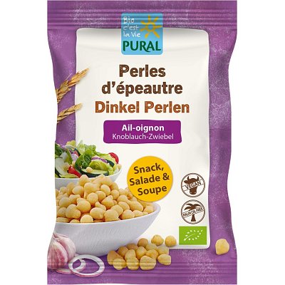 Crutoane bio din spelta cu usturoi - 125 g
