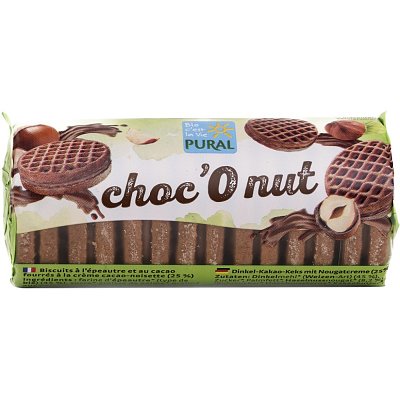 Biscutiti bio cu crema de alune - 85 g