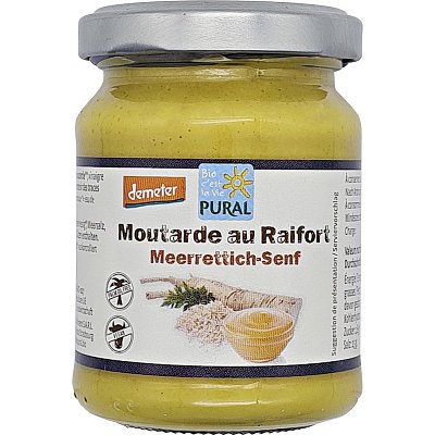 Mustar cu hrean, eco - 125 ml
