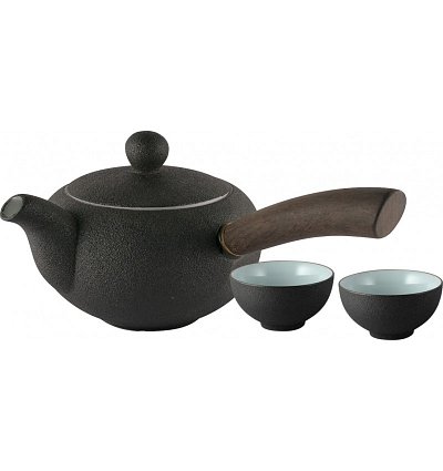 Set Rehu pentru ceai cu ceainic si doua cesti (0.2l) in cutie de cadou