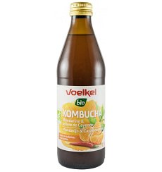 ECO/BIO Kombucha cu mandarine si piper cayene 330ml