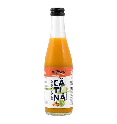 Nectar bio de catina cu mere 250ml