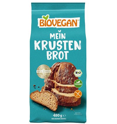 Mix de faina pentru paine cu crusta fara gluten, eco - 480 g