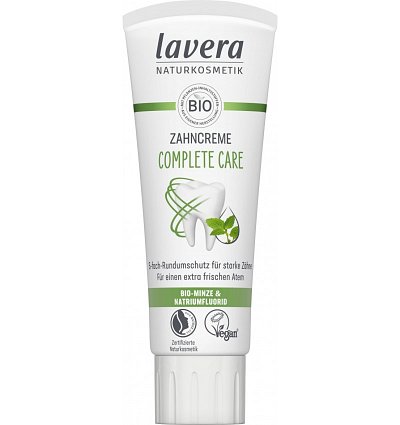 PASTA DE DINTI BIO CU MENTA, INGRIJIRE COMPLETA, 75ML