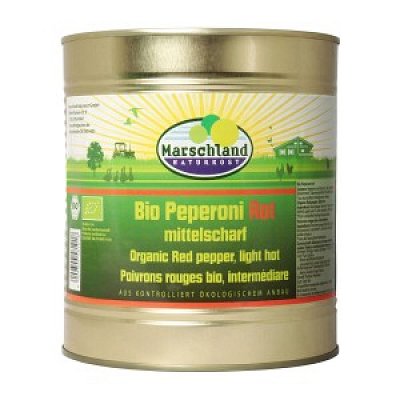 ECO/BIO Peperoni mediu iute 3100ml
