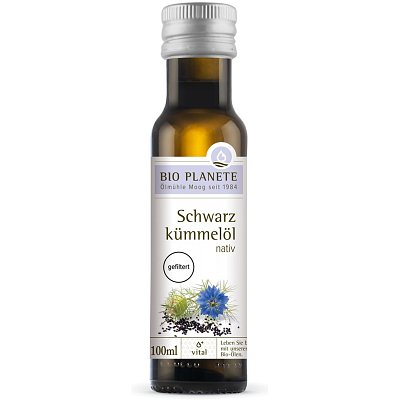 Ulei  de chimen negru virgin filtrat, eco - 100 ml