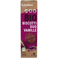 Biscuiti cu crema de vanilie fara gluten, eco - 130 g