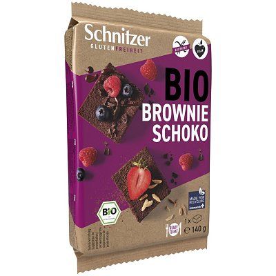 Prajitura Brownies fara gluten, eco - 140 g